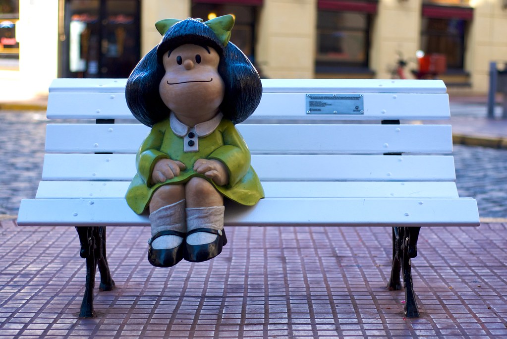 Mafalda in San Telmo