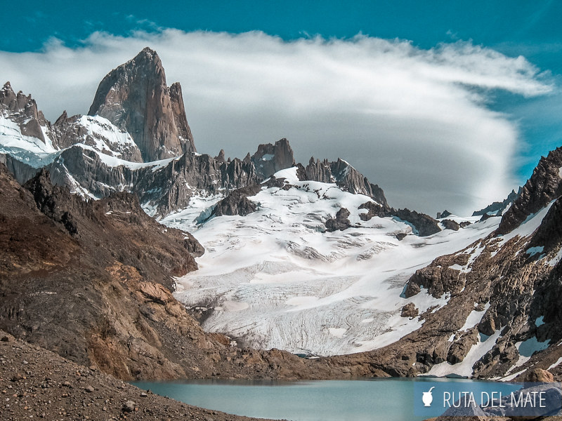 Guide to the Best Trekkings in El Chaltén 6 Los Tres lagoon, one of the main treks in El Chaltén