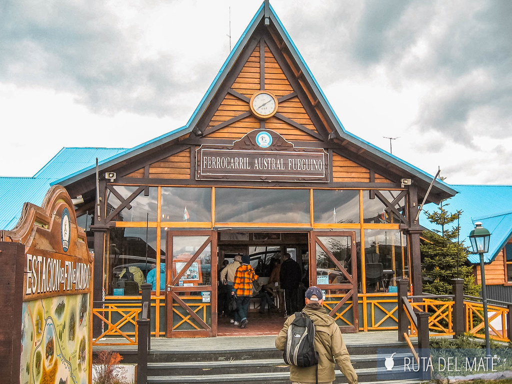 Train at the end of the world in Ushuaia