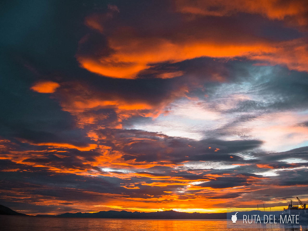 Sunrise in Ushuaia